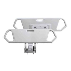 BARANDAS EN ABS PARA CAMA HOSPITALARIA X 2 UND